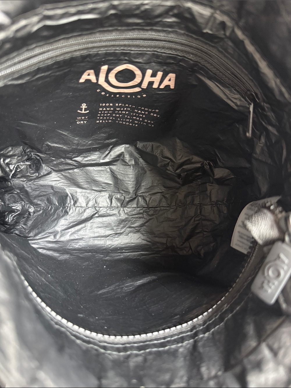 ALOHA Collection Le Voyageur crossbody bag Caffe On Black Color - Picture 8 of 14